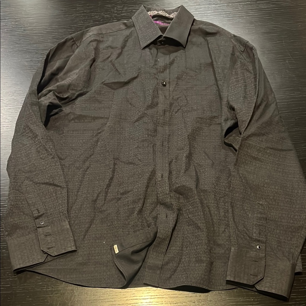 Zagiri Black Button-Up Shirt 2XL